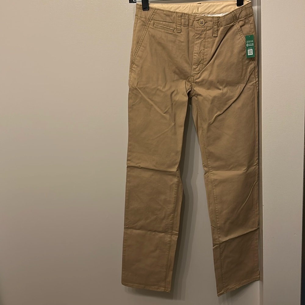 Gap Kids Straight Modern Khaki Pants Size 14- New With Tags